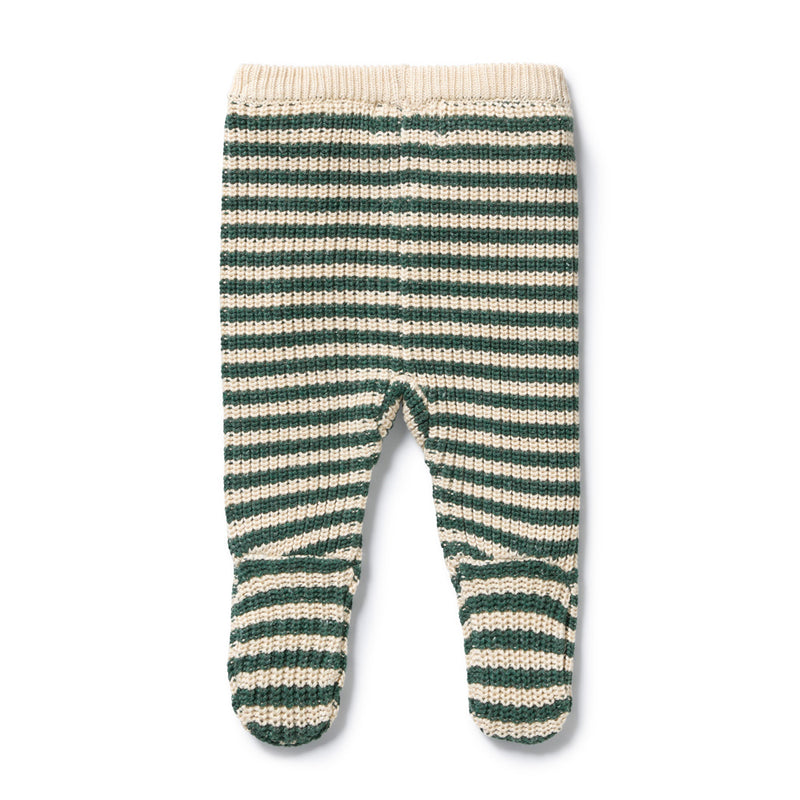 Wilson & Frenchy Clover Organic Knitted Stripe Legging