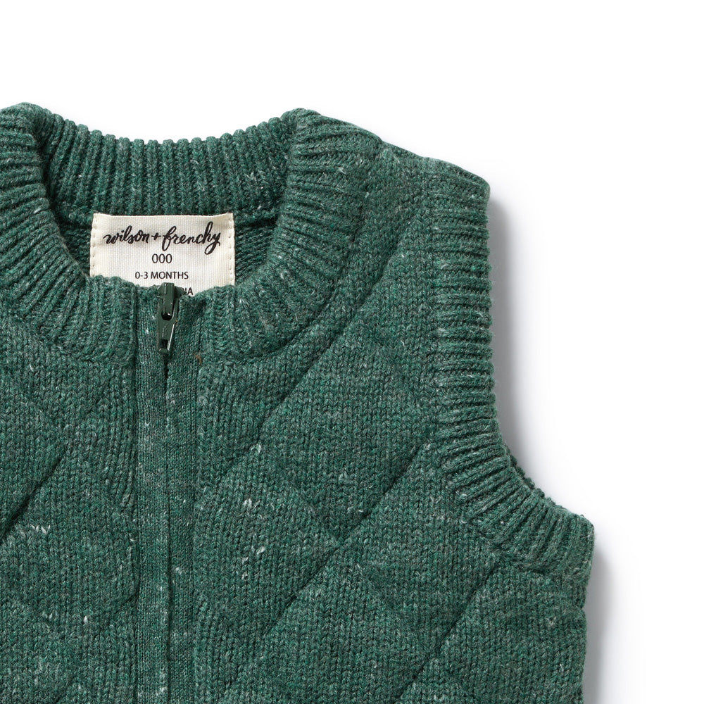 Wilson & Frenchy Clover Organic Knitted Vest