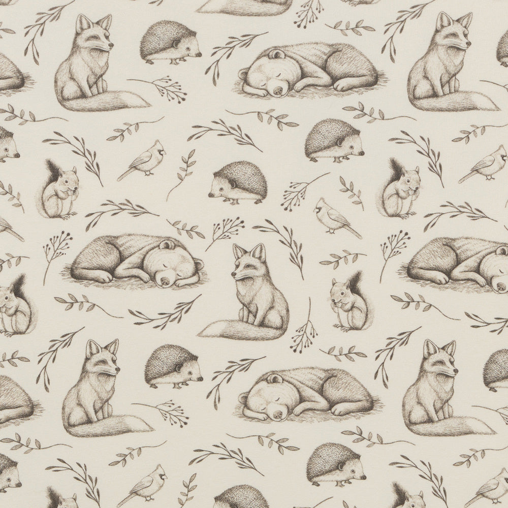Wilson & Frenchy Foxglove Forest Organic Sheet