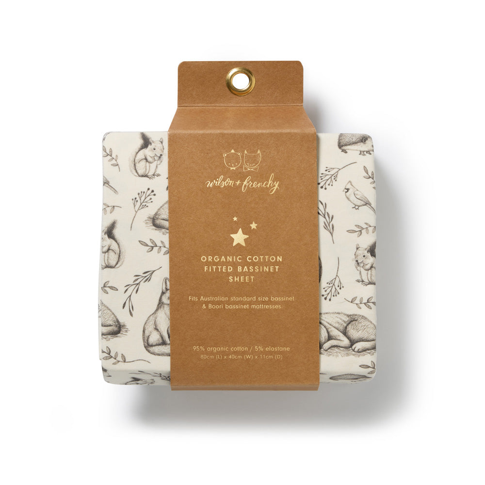 Wilson & Frenchy Foxglove Forest Organic Sheet