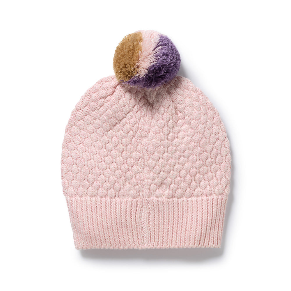 Wilson & Frenchy Marshmellow Organic Knitted Bubble Hat