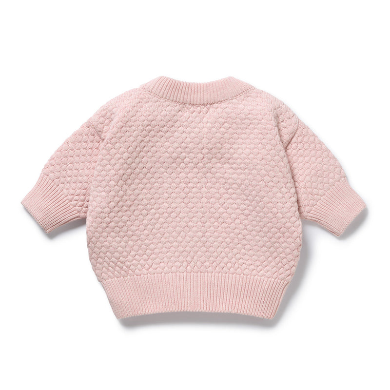 Wilson & Frenchy Marshmellow Organic Knitted Bubble Jumper