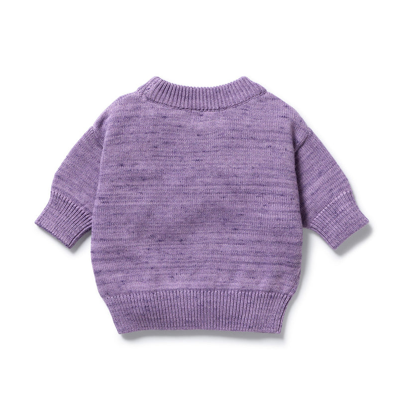 Wilson & Frenchy Mulberry Organic Knitted Bauble Jumper