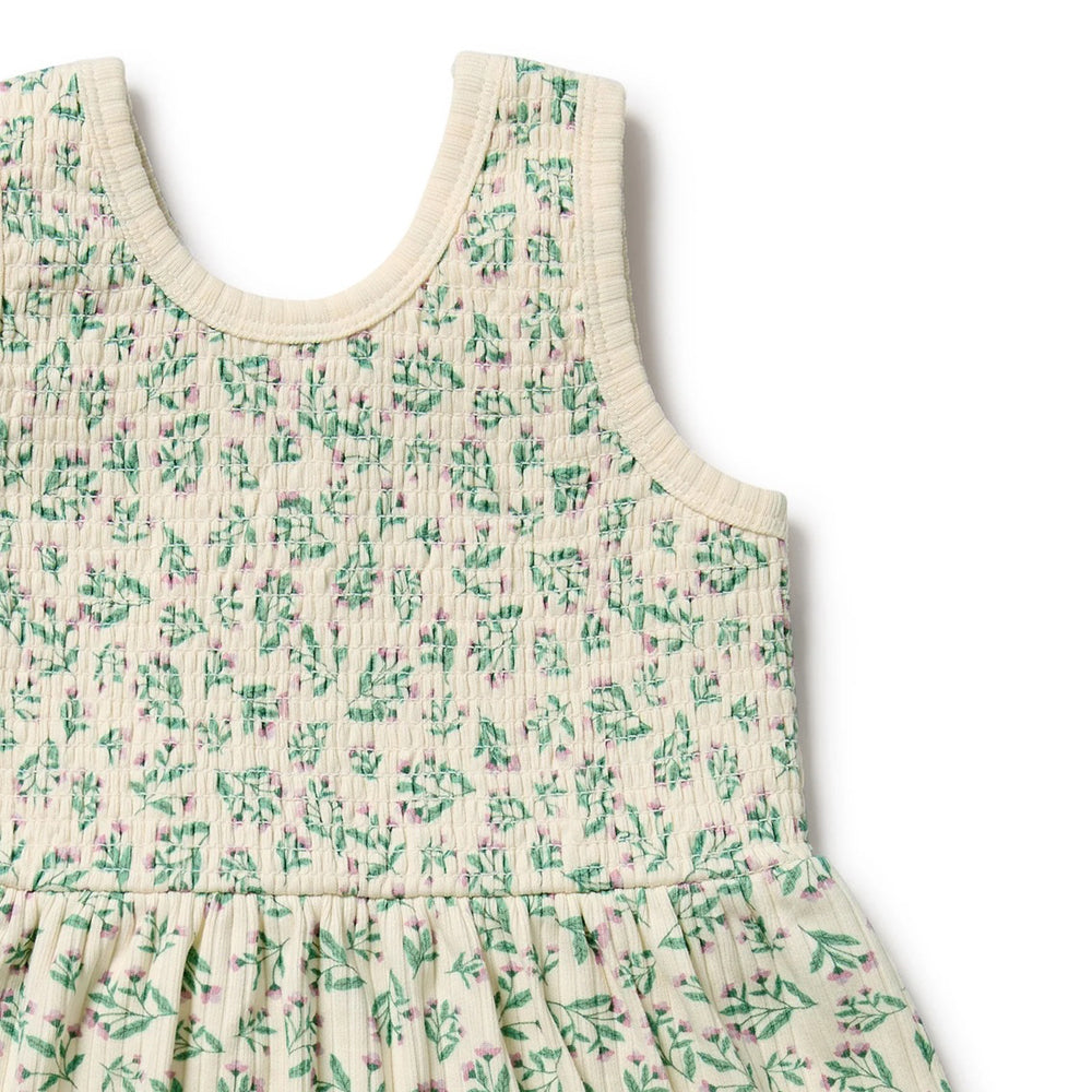 Wilson & Frenchy Periwinkle Organic Dress Set