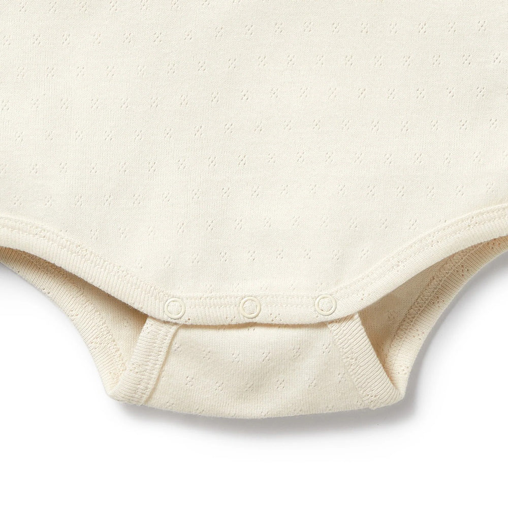Wilson & Frenchy Piney Pals Organic Pointelle Bodysuit