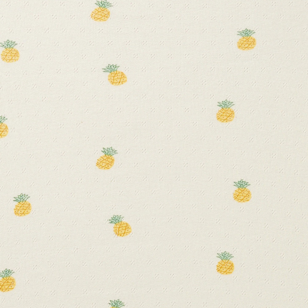 Wilson & Frenchy Piney Pals Organic Pointelle Cot Sheet