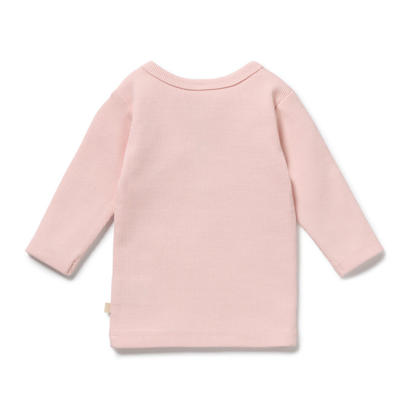 Wilson & Frenchy Strawberry Cream Organic Rib Top