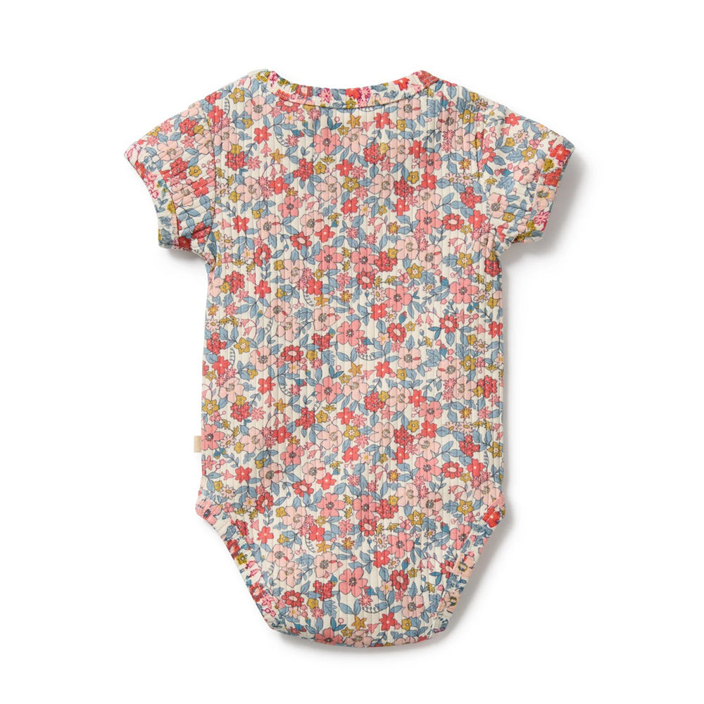 Wilson & Frenchy Summer Bloom Organic Bodysuit