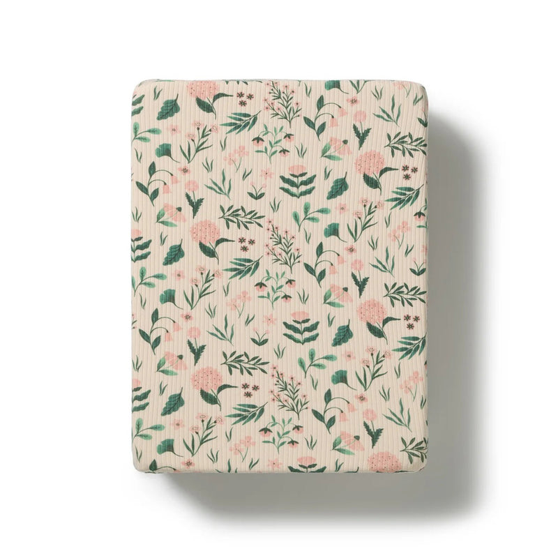 Wilson & Frenchy Sweet Bloom Organic Bassinet Sheet
