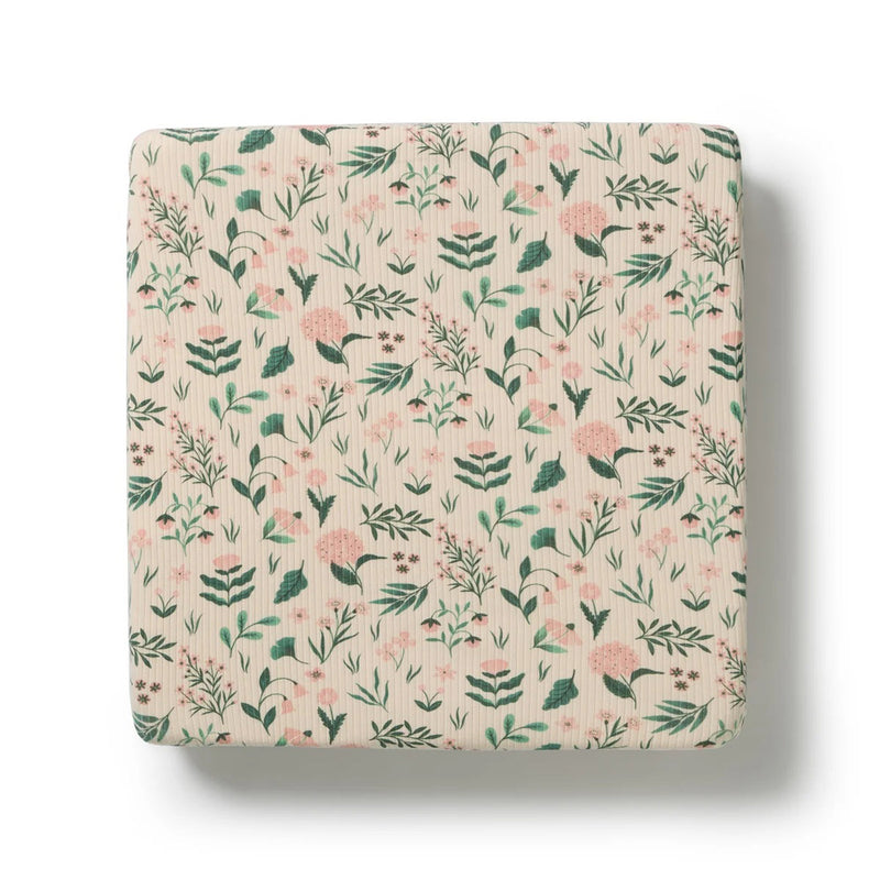 Wilson & Frenchy Sweet Bloom Organic Cot Sheet
