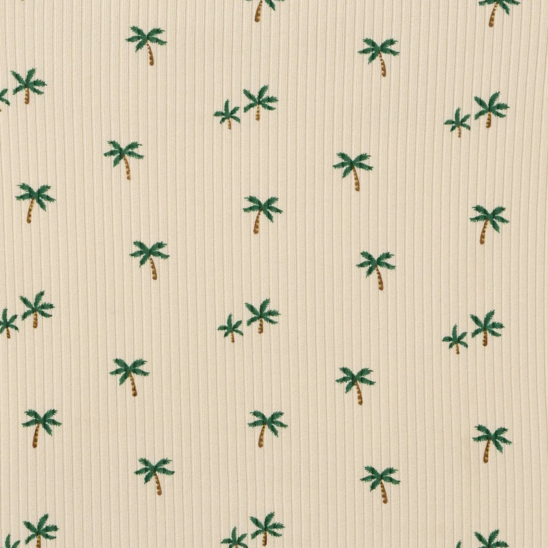 Wilson & Frenchy Tiny Palm Organic Cot Sheet Make Every Day Count