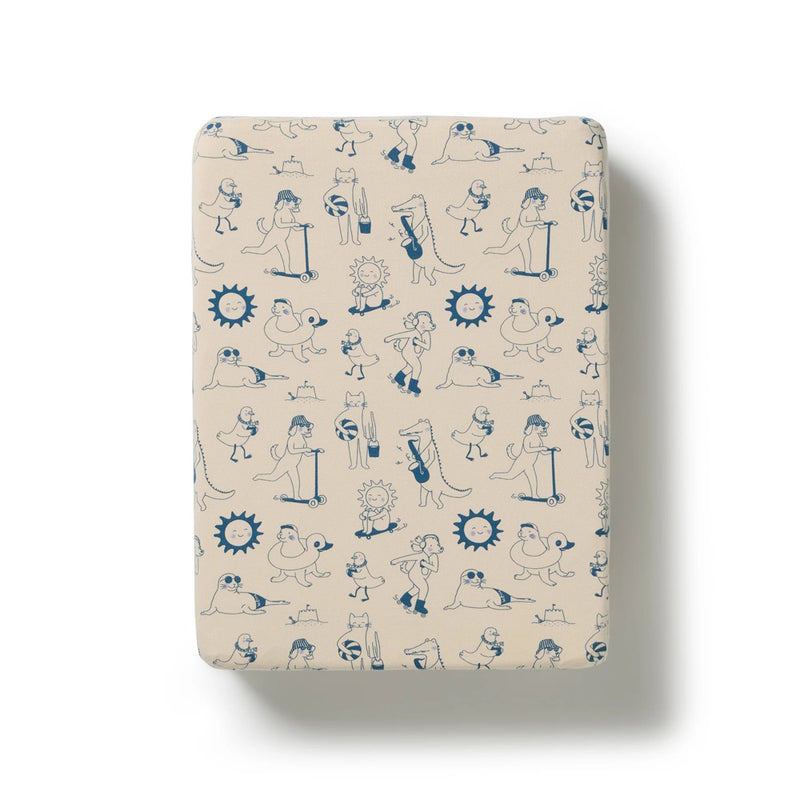 Wilson & Frenchy Tout est Magique Organic Bassinet Sheet