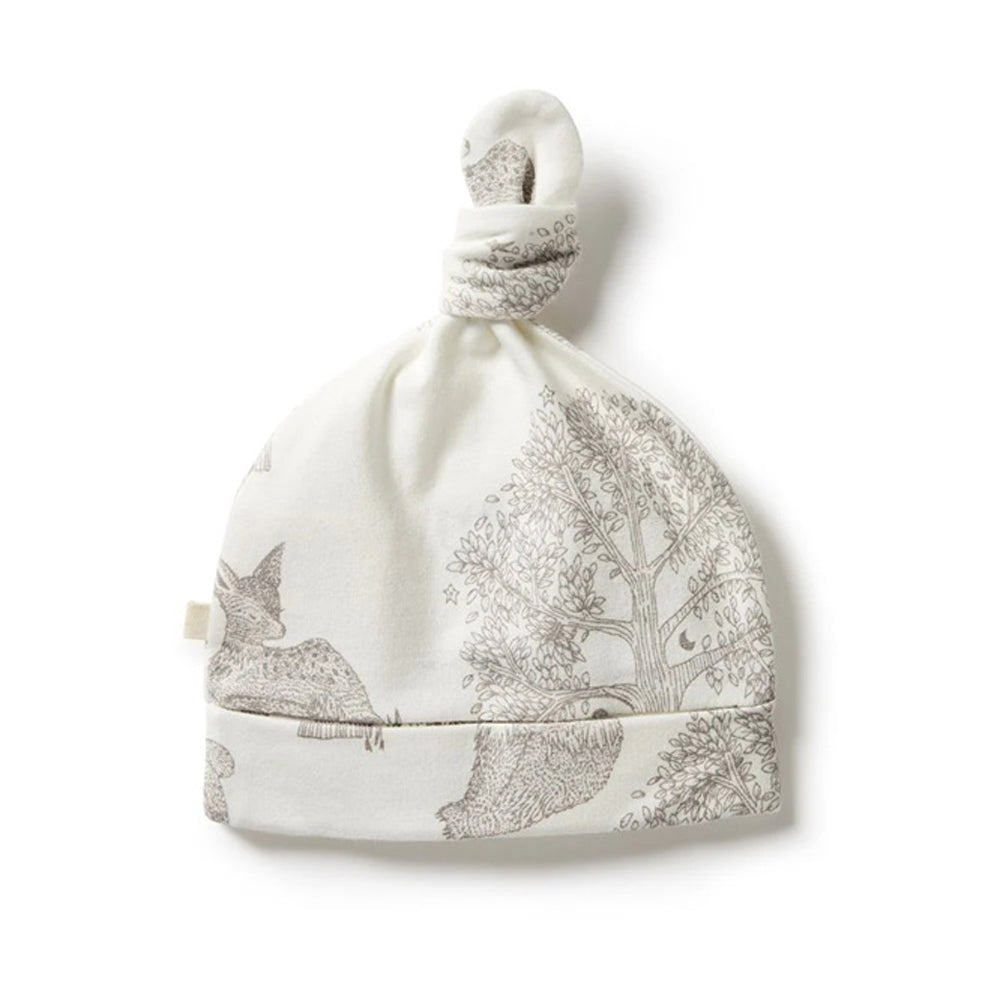 Wilson & Frenchy Welcome to the World Organic Knot Hat