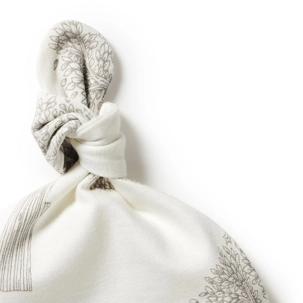 Wilson & Frenchy Welcome to the World Organic Knot Hat