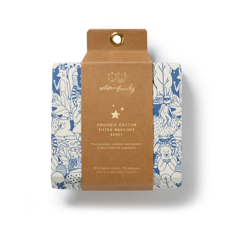 Wilson & Frenchy Woodland Adventures Organic Sheet