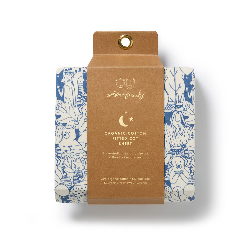 Wilson & Frenchy Woodland Adventures Organic Sheet