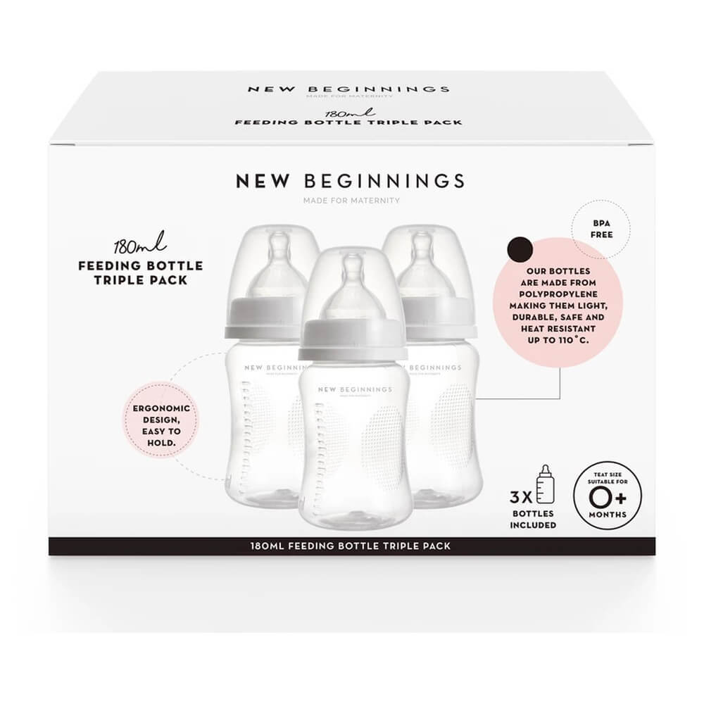 New Beginnings PP Bottle 3Pk