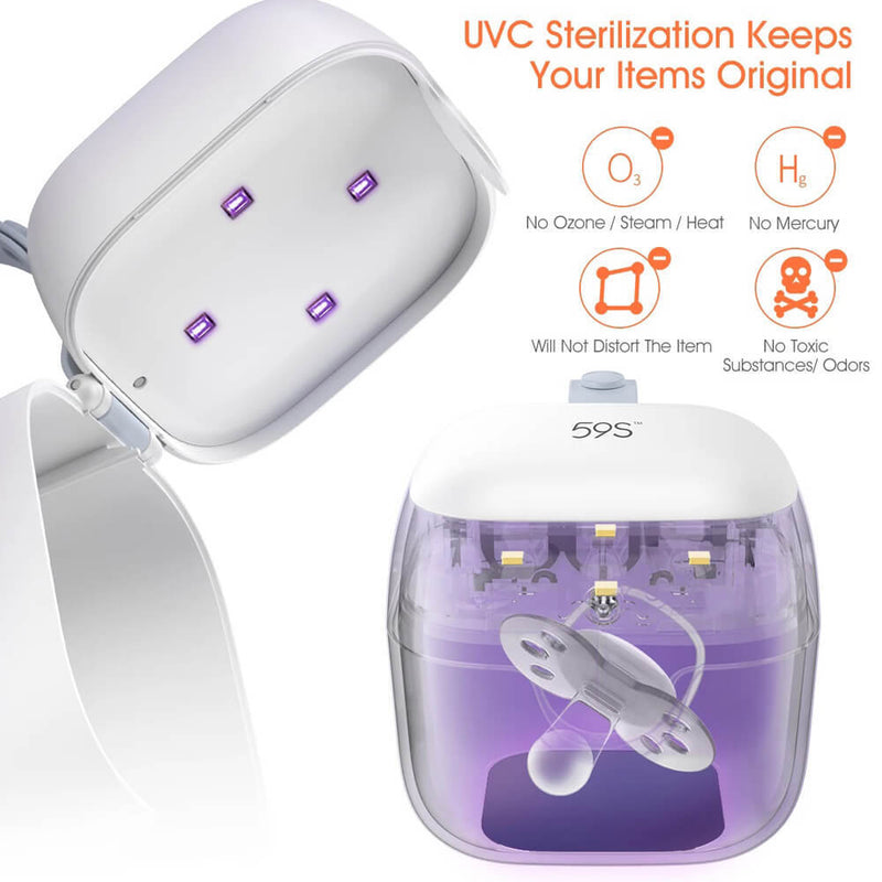 59S PaciPod UVC Pacifier Sterilising Box