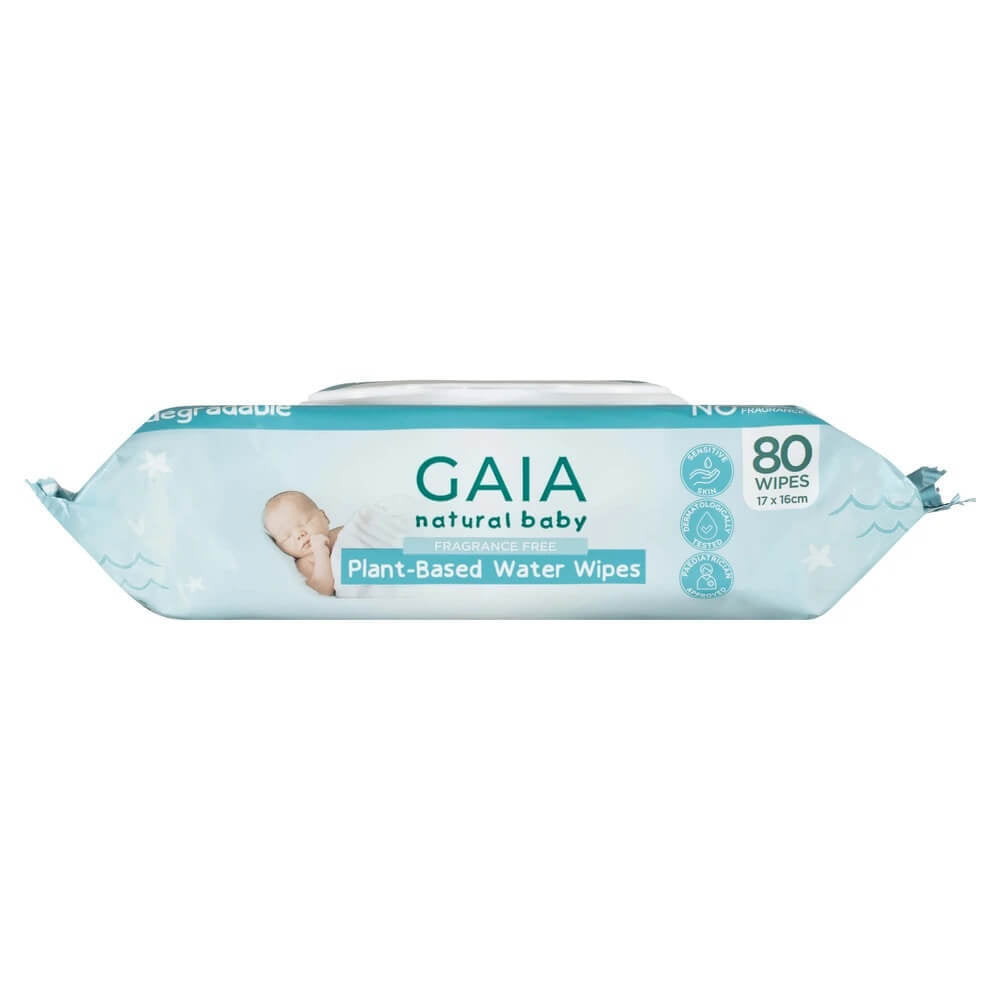 Gaia Plant Based Water Wipes