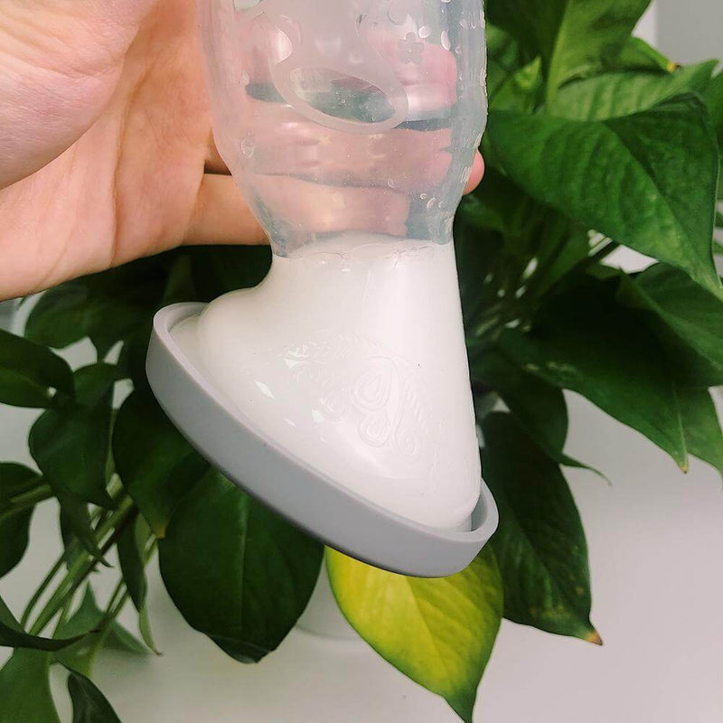 Haakaa 150ml Silicone Breast Pump with Suction Base & Silicone Cap Gift Box