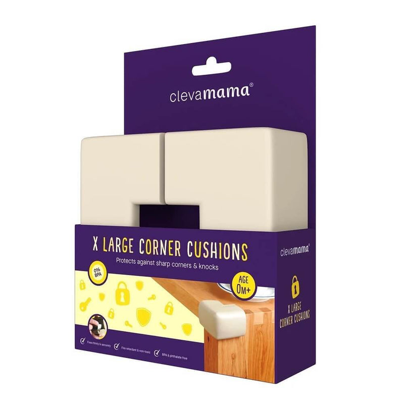 ClevaMama X-Large Corner Cushions 4pk