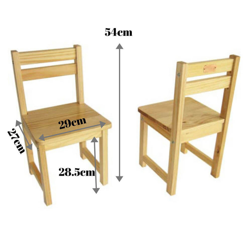 Tikk Tokk Little Boss Kids Table & Chairs Set Square