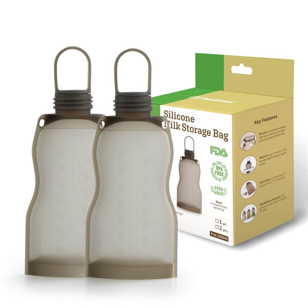 Haakaa Silicone Multifunctional Milk Storage Bag 2pk