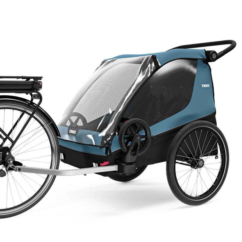 Baby Bike Trailer Thule Courier Bike Trailer Convertible 2-Child
