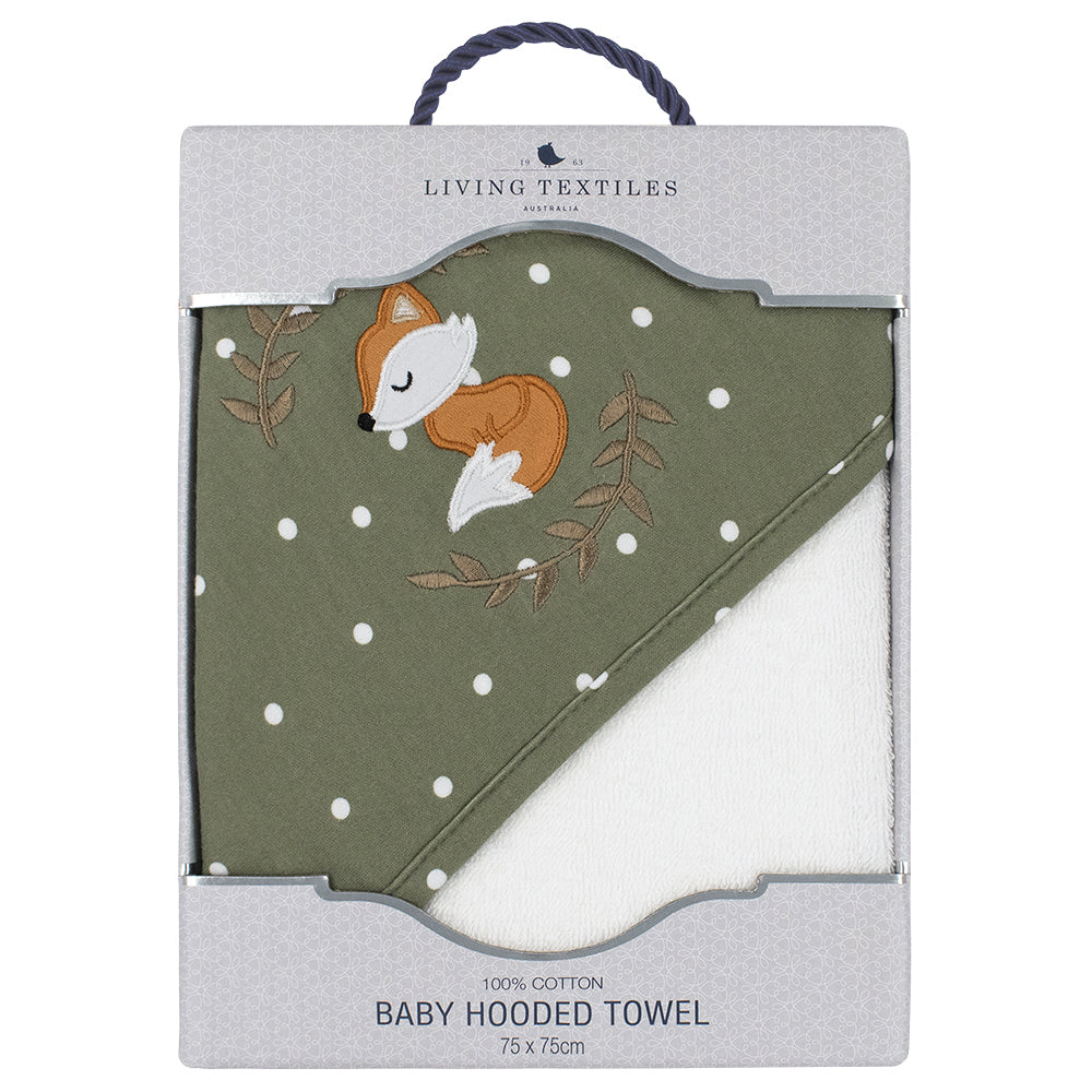 Living Textiles Forest Retreat Hooded Towel