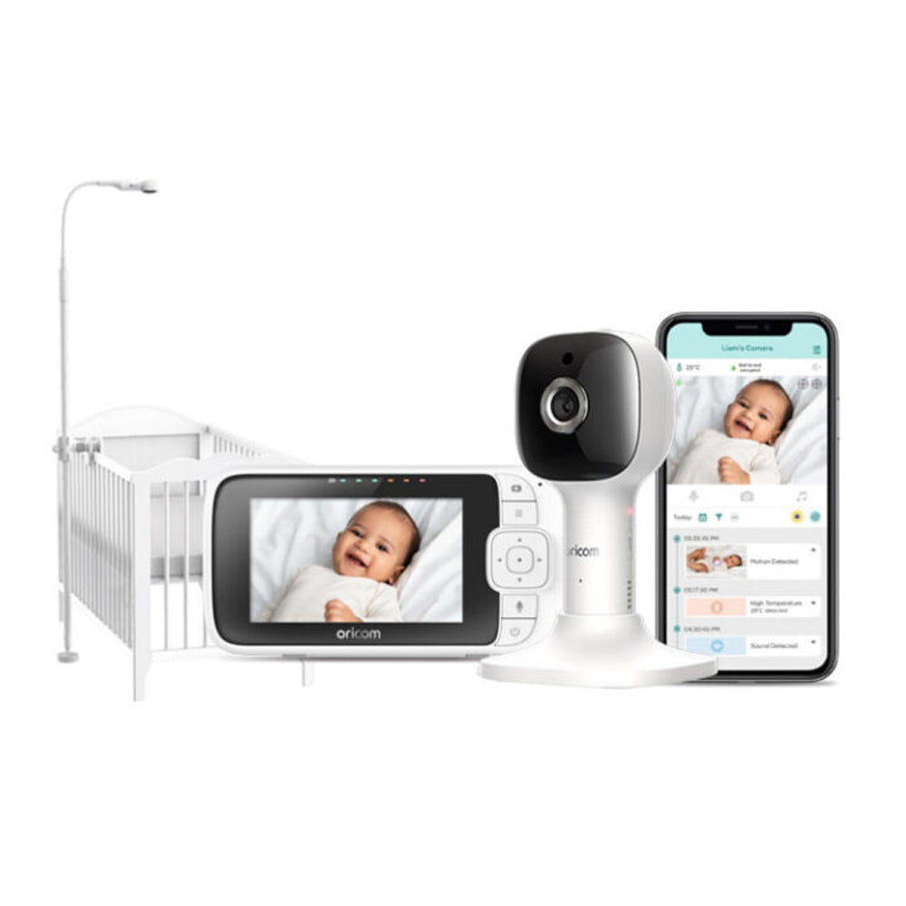 Oricom 4.3 Smart HD Baby Monitor With Cot Stand