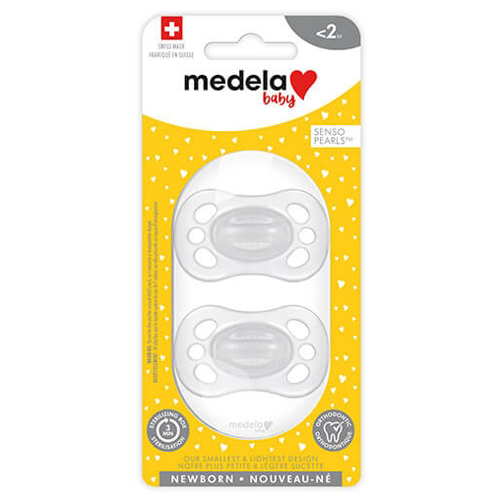 Medela Soother Newborn Steribox Duo Unisex Transparent