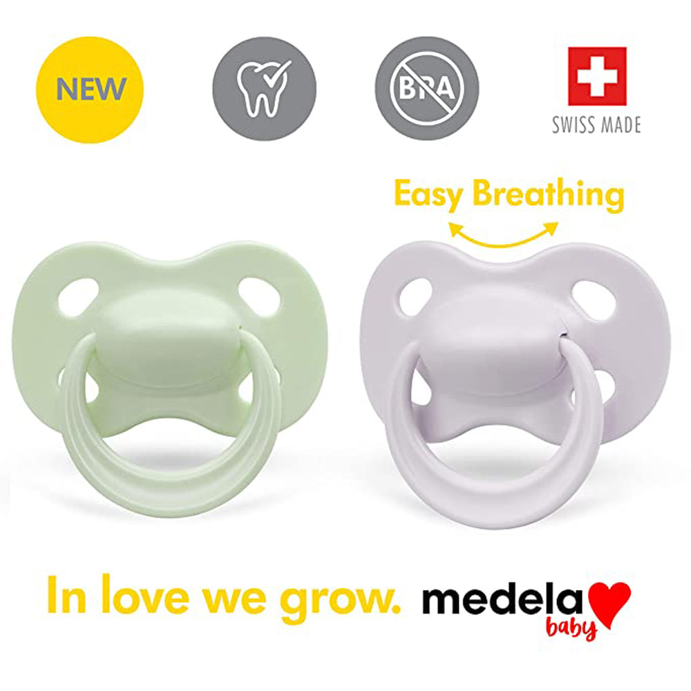Medela Soother Classic Pastel Duo Unisex