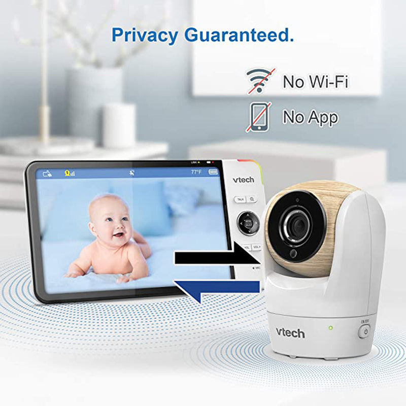 VTech BM7750HD 7" Pan & Tilt Video & Audio Baby Monitor