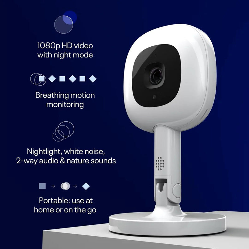 Nanit Pro Baby Monitor + Flex Stand Duo