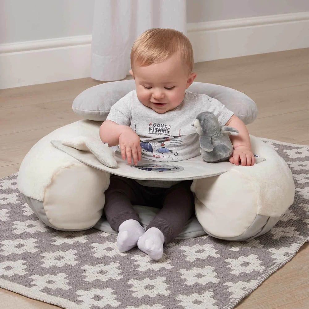 Mamas & Papas Wish Upon A Cloud Sit & Play Baby Floor Seat