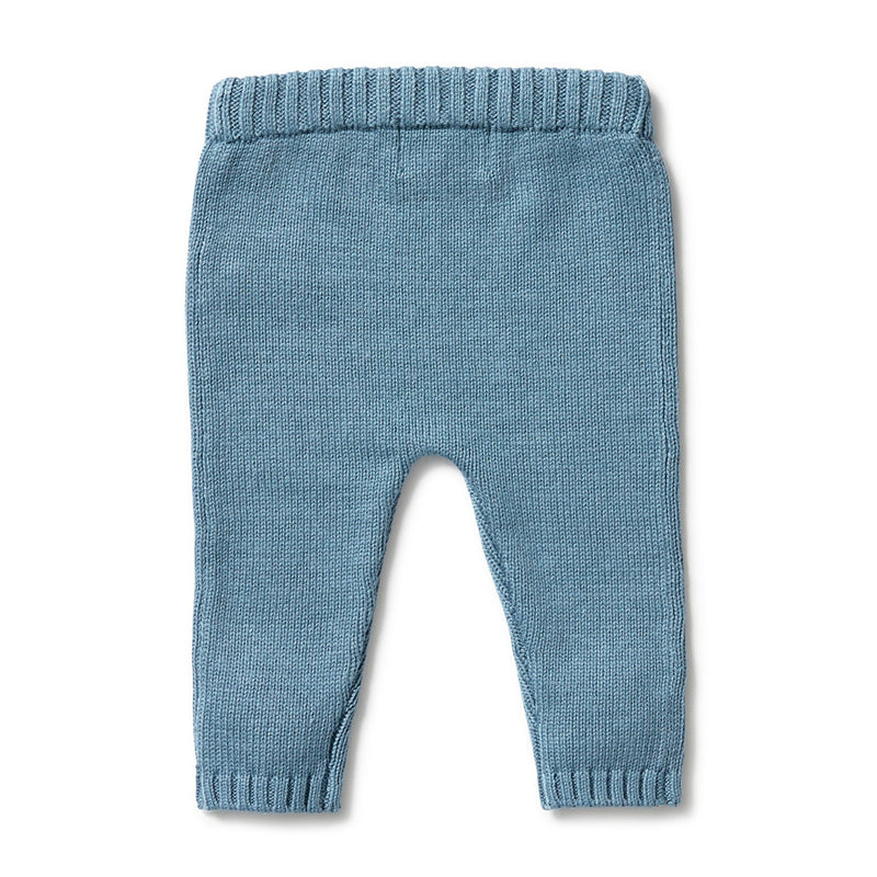 Wilson & Frenchy Knitted Legging Bluestone