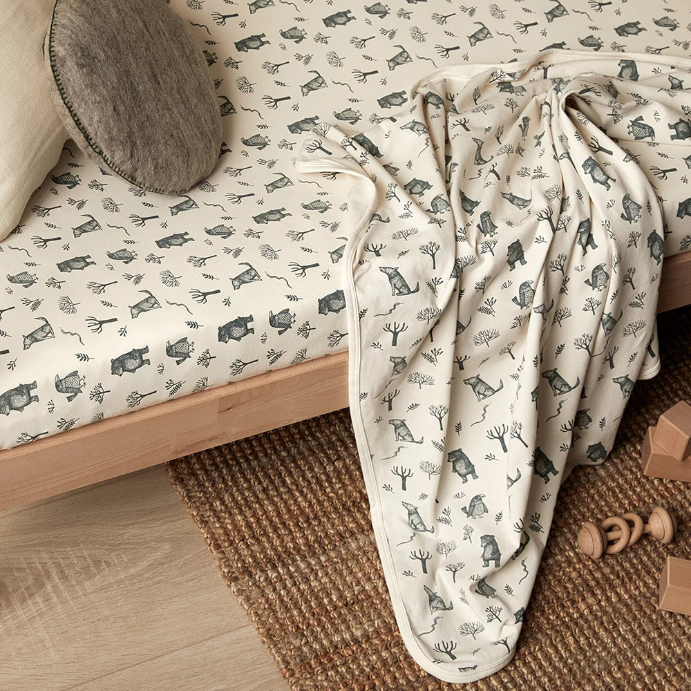 Wilson & Frenchy Organic Cot Sheet The Woods