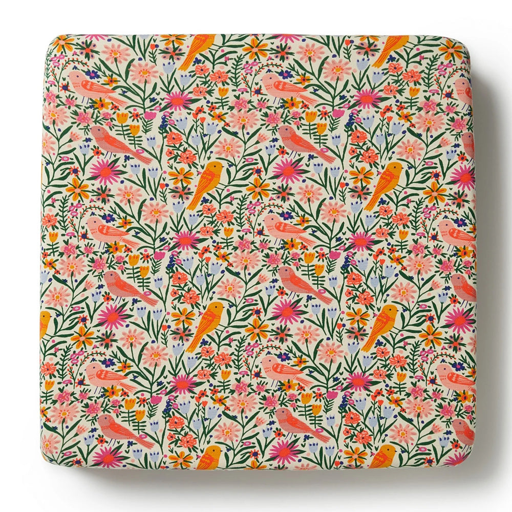 Wilson & Frenchy Organic Cot Sheet Birdy Floral