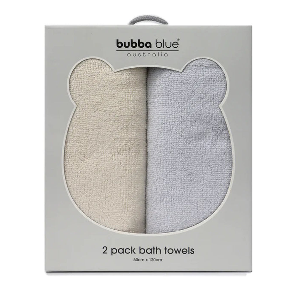 Bubba Blue Bath Towel Nordic 2 Pack