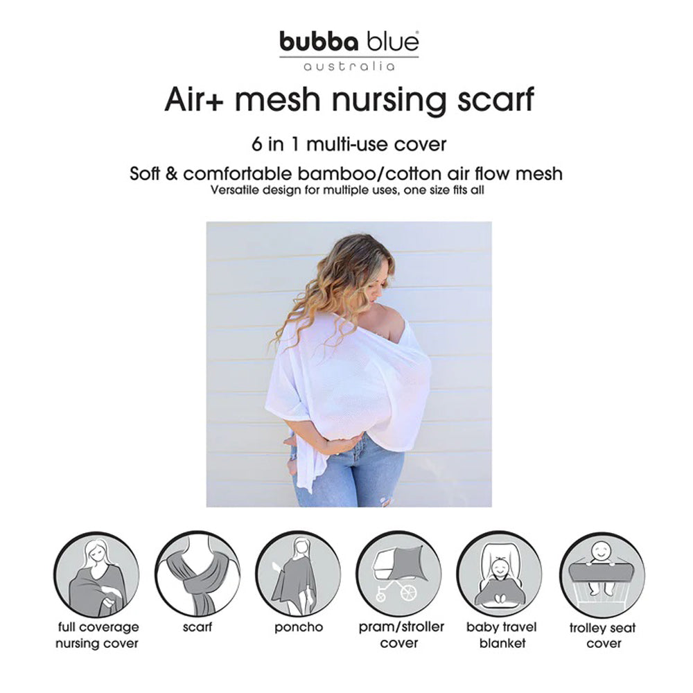 Bubba Blue Nordic Air + Nursing Scarf