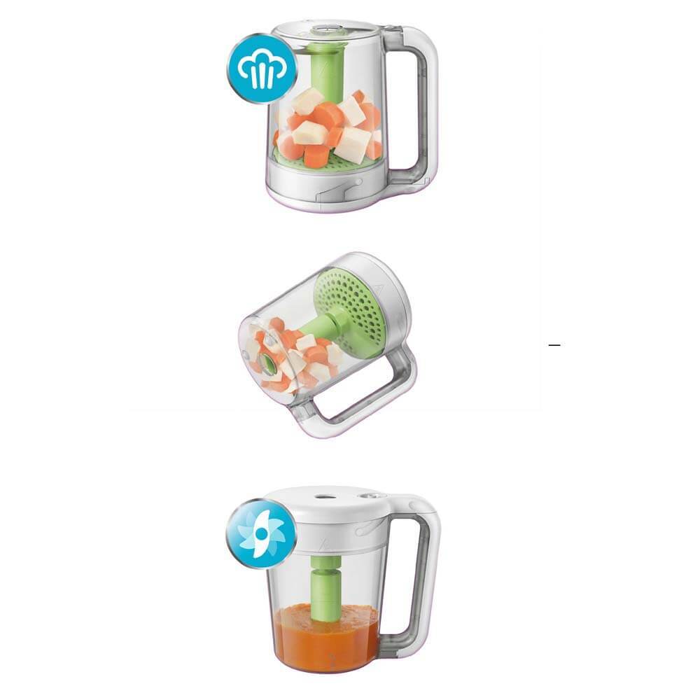 Samtykke supplere Metode AVENT Food Maker - Buy Philips AVENT 2-in-1 Steamer & Blender - Baby Village