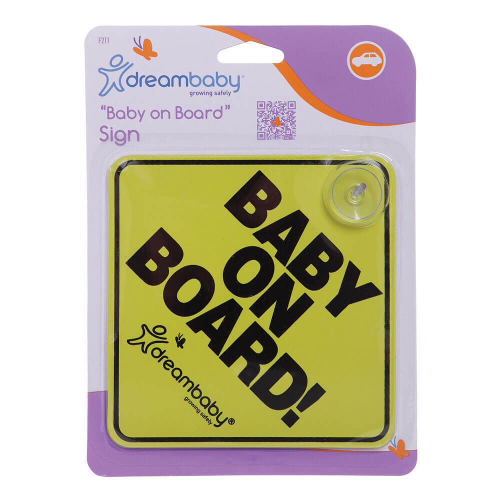 Dreambaby F211 Baby on Board Sign