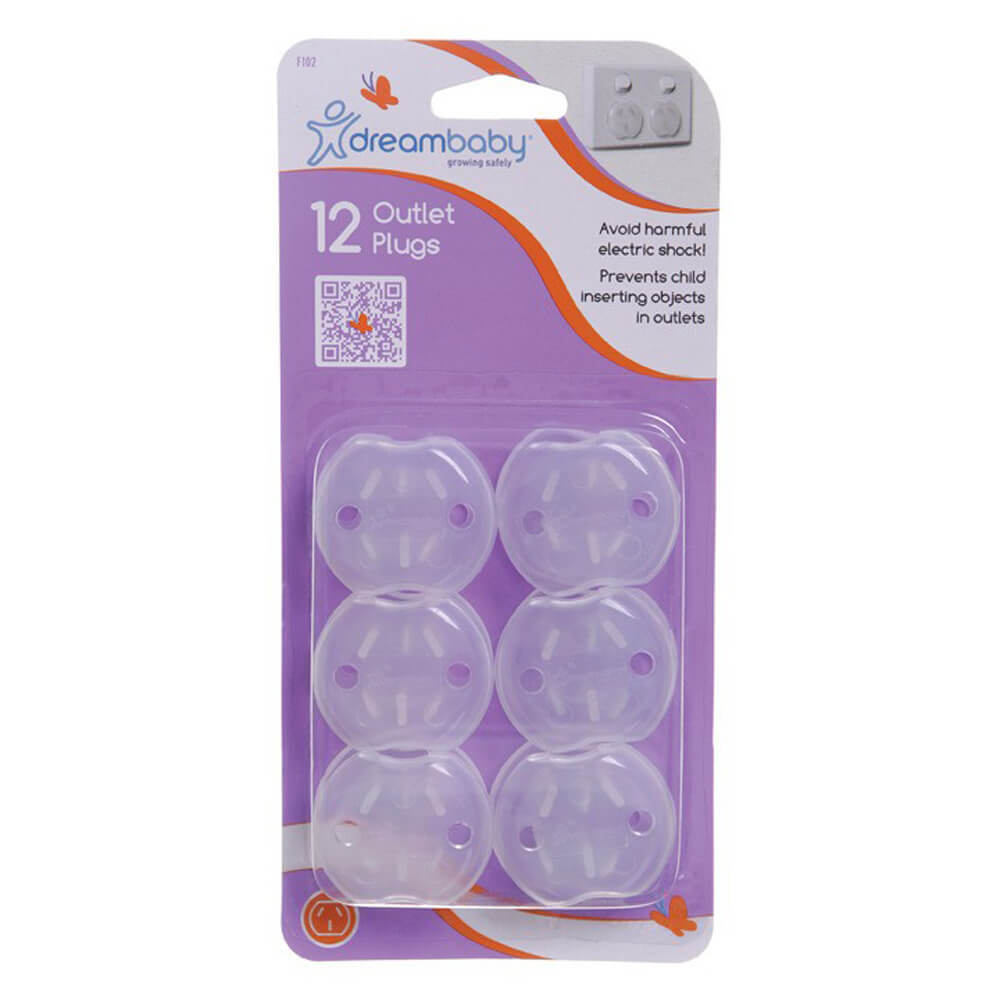 Dreambaby F102 Outlet Plug 12pk